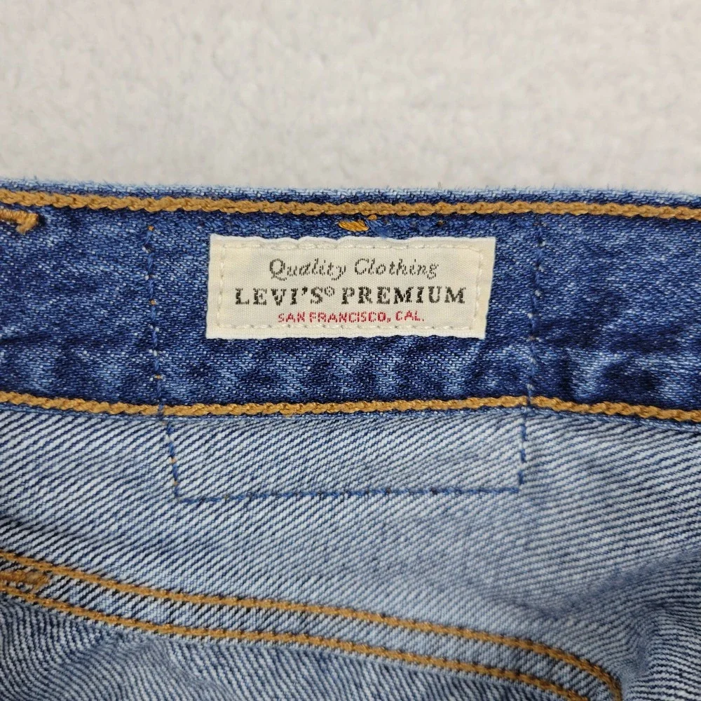 Levis BIG E 501XX S Jeans Mens 24 x 30 Skinny Leg Blue‎ Cotton Denim Pants